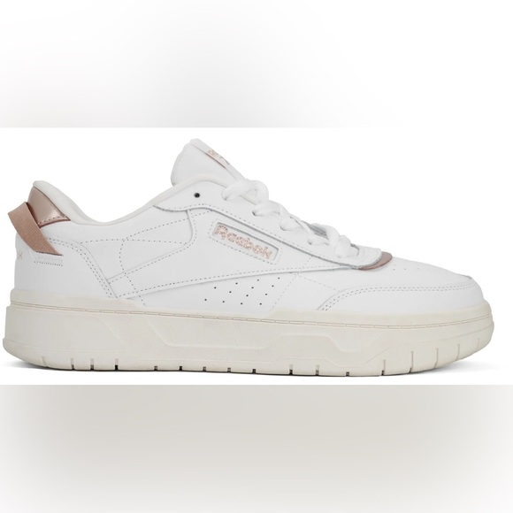 Rose gold white Reebok sneakers - Picture 1 of 10